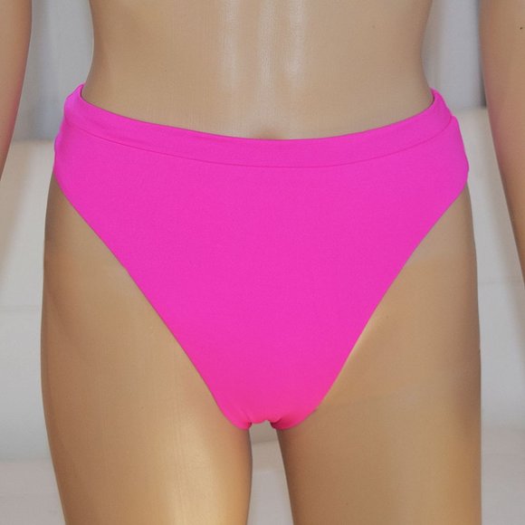 NWOT Becca by Rebecca Virtue French Cut High Waist Bikini Bottom / Size S/P - Picture 1 of 5